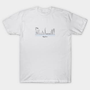 Doha Skyline - Qatar 2022 - Argentina T-Shirt